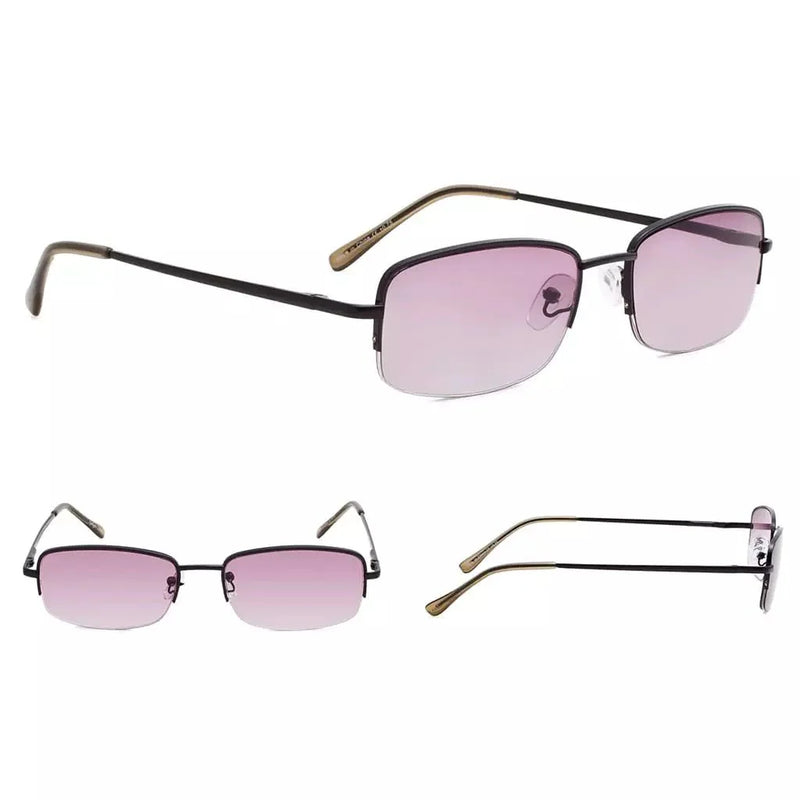 eyekeeper.com 4 Pack Half-rim Metal Reading Glasses Include Sunglasses 3-R15015 Eyeglasses White Smoke 4 Pairs Mix / +0.50,4 Pairs Mix / +0.75,4 Pairs Mix / +1.00,4 Pairs Mix / +1.25,4 Pairs Mix / +1.50,4 Pairs Mix / +1.75,4 Pairs Mix / +2.00,4 Pairs Mix / +2.25,4 Pairs Mix / +2.50,4 Pairs Mix / +2.75,4 Pairs Mix / +3.00,4 Pairs Mix / +3.50,4 Pairs Mix / +