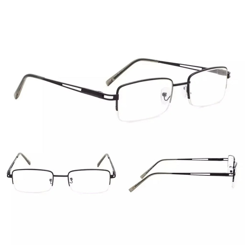 eyekeeper.com 4 Pack Half-rim Metal Reading Glasses with Reading Sunglasses R15014 Eyeglasses White Smoke 4 Pairs Mix / +0.50,4 Pairs Mix / +0.75,4 Pairs Mix / +1.00,4 Pairs Mix / +1.25,4 Pairs Mix / +1.50,4 Pairs Mix / +1.75,4 Pairs Mix / +2.00,4 Pairs Mix / +2.25,4 Pairs Mix / +2.50,4 Pairs Mix / +2.75,4 Pairs Mix / +3.00,4 Pairs Mix / +3.50,4 Pairs Mix / +