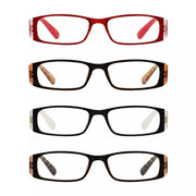 eyekeeper.com 4 Pack Marble Pattern Arms Reading Glasses R006-C6-C9 Eyeglasses Black 4 Pairs Mix / +0.50,4 Pairs Mix / +0.75,4 Pairs Mix / +1.00,4 Pairs Mix / +1.25,4 Pairs Mix / +1.50,4 Pairs Mix / +1.75,4 Pairs Mix / +2.00,4 Pairs Mix / +2.50,4 Pairs Mix / +3.00,4 Pairs Mix / +4.00