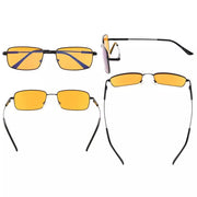 eyekeeper.com 4 Pack Memory Metal Blue Light Blocking Readers DS1701 Eyeglasses White Smoke 4 Pairs Mix / without magnification,4 Pairs Mix / +0.50,4 Pairs Mix / +0.75,4 Pairs Mix / +1.00,4 Pairs Mix / +1.25,4 Pairs Mix / +1.50,4 Pairs Mix / +1.75,4 Pairs Mix / +2.00