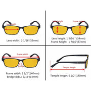 eyekeeper.com 4 Pack Modern Blue Light Blocking Reading Glasses HPE19042 Eyeglasses White Smoke 4 Pairs Mix / without magnification,4 Pairs Mix / +0.50,4 Pairs Mix / +0.75,4 Pairs Mix / +1.00,4 Pairs Mix / +1.25,4 Pairs Mix / +1.50,4 Pairs Mix / +1.75,4 Pairs Mix / +2.00,4 Pairs Mix / +2.25,4 Pairs Mix / +2.50,4 Pairs Mix / +3.00