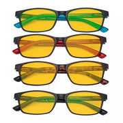 eyekeeper.com 4 Pack Modern Blue Light Blocking Reading Glasses HPE19042 Eyeglasses White Smoke 4 Pairs Mix / without magnification,4 Pairs Mix / +0.50,4 Pairs Mix / +0.75,4 Pairs Mix / +1.00,4 Pairs Mix / +1.25,4 Pairs Mix / +1.50,4 Pairs Mix / +1.75,4 Pairs Mix / +2.00,4 Pairs Mix / +2.25,4 Pairs Mix / +2.50,4 Pairs Mix / +3.00