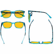 eyekeeper.com 4 Pack Oval Blue Light Blocking Reading Glasses HP9001D Eyeglasses White Smoke 4 Pairs Mix / without magnification,4 Pairs Mix / +0.50,4 Pairs Mix / +0.75,4 Pairs Mix / +1.00,4 Pairs Mix / +1.25,4 Pairs Mix / +1.50,4 Pairs Mix / +1.75,4 Pairs Mix / +2.00,4 Pairs Mix / +2.25,4 Pairs Mix / +2.50,4 Pairs Mix / +3.00