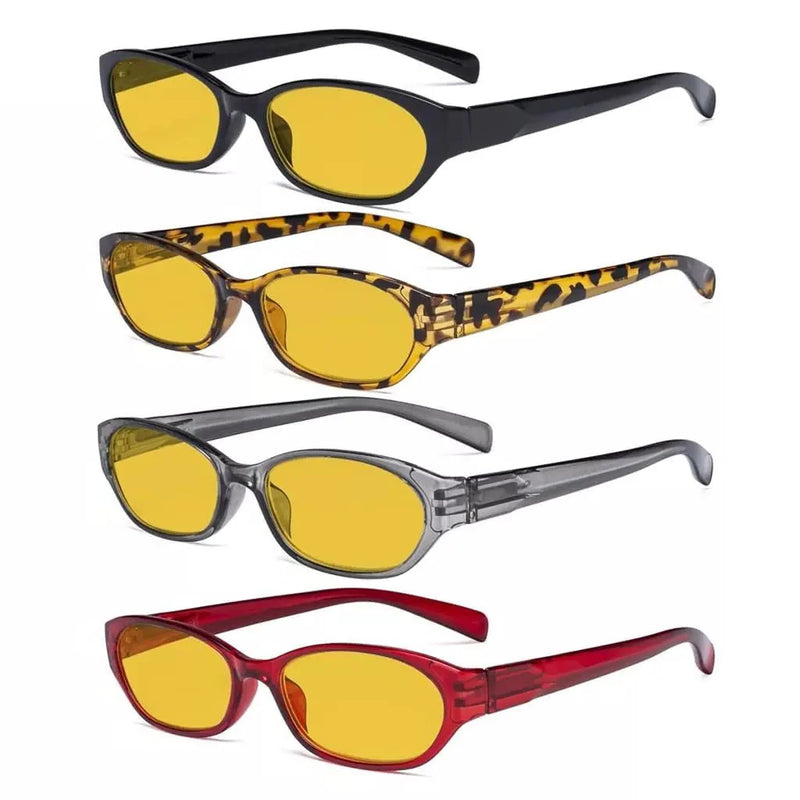 eyekeeper.com 4 Pack Oval Blue Light Blocking Reading Glasses HP9101 Eyeglasses White Smoke 4 Pairs Mix / +0.75,4 Pairs Mix / +1.00,4 Pairs Mix / +1.25,4 Pairs Mix / +1.50,4 Pairs Mix / +1.75,4 Pairs Mix / +2.00,4 Pairs Mix / +2.50,4 Pairs Mix / +3.00