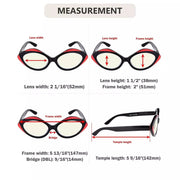 eyekeeper.com 4 Pack Oval Blue Light Filter Reading Glasses UV2128 Eyeglasses White Smoke 4 Pairs Mix / without magnification,4 Pairs Mix / +0.50,4 Pairs Mix / +0.75,4 Pairs Mix / +1.00,4 Pairs Mix / +1.25,4 Pairs Mix / +1.50,4 Pairs Mix / +1.75,4 Pairs Mix / +2.00,4 Pairs Mix / +2.25,4 Pairs Mix / +2.50,4 Pairs Mix / +3.00,4 Pairs Mix / +3.50