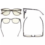 eyekeeper.com 4 Pack Oval Blue Light Filter Reading Glasses UVR9001D Eyeglasses White Smoke 4 Pairs Mix / without magnification,4 Pairs Mix / +0.50,4 Pairs Mix / +0.75,4 Pairs Mix / +1.00,4 Pairs Mix / +1.25,4 Pairs Mix / +1.50,4 Pairs Mix / +1.75