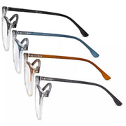 eyekeeper.com 4 Pack Oval Modern Reading Glasses Fashion Readers R9001C Eyeglasses White Smoke 4 Pairs Mix / +0.50,4 Pairs Mix / +0.75,4 Pairs Mix / +1.00,4 Pairs Mix / +1.25,4 Pairs Mix / +1.50,4 Pairs Mix / +1.75,4 Pairs Mix / +2.00,4 Pairs Mix / +2.25,4 Pairs Mix / +2.50,4 Pairs Mix / +2.75,4 Pairs Mix / +3.00,4 Pairs Mix / +3.50,4 Pairs Mix / +