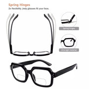 eyekeeper.com 4 Pack Polygon Trendy Bifocal Reading Glasses Polygonal Readers BR2130 Eyeglasses White Smoke 4 Pairs Mix / +1.00,4 Pairs Mix / +1.50,4 Pairs Mix / +2.00,4 Pairs Mix / +2.50,4 Pairs Mix / +3.00,4 Pairs Mix / +3.50