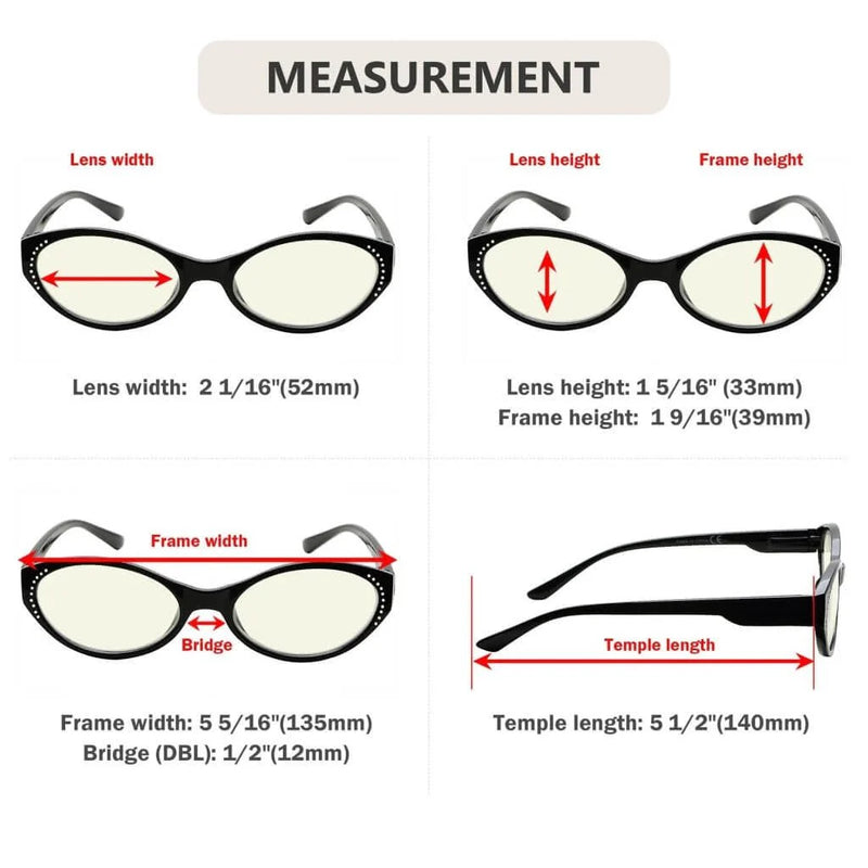 eyekeeper.com 4 Pack Reading Glasses Blue Light Filter UVR2036 Eyeglasses White Smoke 4 Pairs Mix / without magnification,4 Pairs Mix / +0.50,4 Pairs Mix / +0.75,4 Pairs Mix / +1.00,4 Pairs Mix / +1.25,4 Pairs Mix / +1.50,4 Pairs Mix / +1.75,4 Pairs Mix / +2.00,4 Pairs Mix / +2.50,4 Pairs Mix / +3.00