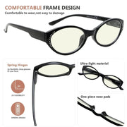 eyekeeper.com 4 Pack Reading Glasses Blue Light Filter UVR2036 Eyeglasses White Smoke 4 Pairs Mix / without magnification,4 Pairs Mix / +0.50,4 Pairs Mix / +0.75,4 Pairs Mix / +1.00,4 Pairs Mix / +1.25,4 Pairs Mix / +1.50,4 Pairs Mix / +1.75,4 Pairs Mix / +2.00,4 Pairs Mix / +2.50,4 Pairs Mix / +3.00