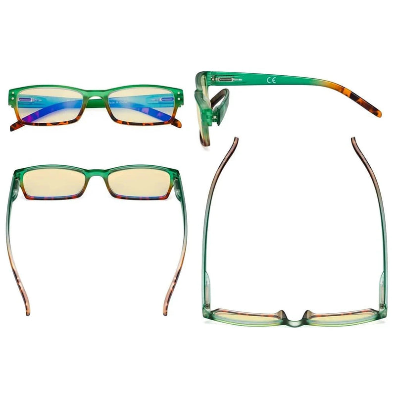 eyekeeper.com 4 Pack Reading Glasses Cute Blue Light Blocking Women TM012D Eyeglasses White Smoke 4 Pairs Mix / without magnification,4 Pairs Mix / +0.50,4 Pairs Mix / +0.75,4 Pairs Mix / +1.00,4 Pairs Mix / +1.25,4 Pairs Mix / +1.50,4 Pairs Mix / +1.75,4 Pairs Mix / +2.00,4 Pairs Mix / +2.50,4 Pairs Mix / +3.00