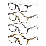 eyekeeper.com 4 Pack Reading Glasses Design Readers R008N Eyeglasses White Smoke 4 Pairs Mix / +0.50,4 Pairs Mix / +0.75,4 Pairs Mix / +1.00,4 Pairs Mix / +1.25,4 Pairs Mix / +1.50,4 Pairs Mix / +1.75,4 Pairs Mix / +2.00,4 Pairs Mix / +2.25,4 Pairs Mix / +2.50,4 Pairs Mix / +2.75,4 Pairs Mix / +3.00,4 Pairs Mix / +3.25,4 Pairs Mix / +