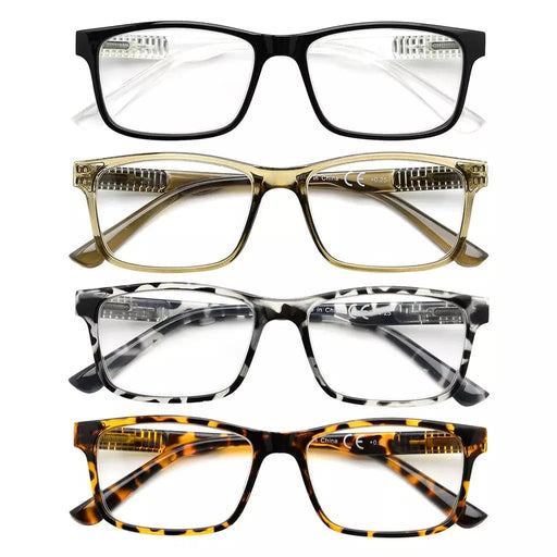 eyekeeper.com 4 Pack Reading Glasses Design Readers R008N Eyeglasses White Smoke 4 Pairs Mix / +0.50,4 Pairs Mix / +0.75,4 Pairs Mix / +1.00,4 Pairs Mix / +1.25,4 Pairs Mix / +1.50,4 Pairs Mix / +1.75,4 Pairs Mix / +2.00,4 Pairs Mix / +2.25,4 Pairs Mix / +2.50,4 Pairs Mix / +2.75,4 Pairs Mix / +3.00,4 Pairs Mix / +3.25,4 Pairs Mix / +
