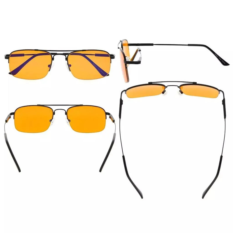eyekeeper.com 4 Pack Rectangle Blue Light Blocking Reading Glasses DS1706 Eyeglasses White Smoke 4 Pairs Mix / without magnification,4 Pairs Mix / +0.50,4 Pairs Mix / +0.75,4 Pairs Mix / +1.00,4 Pairs Mix / +1.25,4 Pairs Mix / +1.50,4 Pairs Mix / +1.75