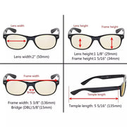 eyekeeper.com 4 Pack Rectangle Blue Light Filter Reading Glasses UVR011 Eyeglasses White Smoke 4 Pairs Mix / without magnification,4 Pairs Mix / +0.50,4 Pairs Mix / +0.75,4 Pairs Mix / +1.00,4 Pairs Mix / +1.25,4 Pairs Mix / +1.50,4 Pairs Mix / +1.75,4 Pairs Mix / +2.00,4 Pairs Mix / +2.25,4 Pairs Mix / +2.50,4 Pairs Mix / +2.75,4 Pairs Mix / +3.00