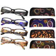 eyekeeper.com 4 Pack Rectangle Fashion Pattern Arms Reading Glasses R040G Eyeglasses White Smoke 4 Pairs Mix / +0.50,4 Pairs Mix / +0.75,4 Pairs Mix / +1.00,4 Pairs Mix / +1.25,4 Pairs Mix / +1.50,4 Pairs Mix / +1.75,4 Pairs Mix / +2.00,4 Pairs Mix / +2.25,4 Pairs Mix / +2.50,4 Pairs Mix / +2.75,4 Pairs Mix / +3.00,4 Pairs Mix / +3.50,4 Pairs Mix / +