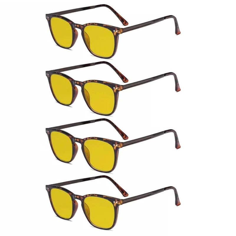 eyekeeper.com 4 Pack Retro Blue Light Blocking Reading Glasses HPRJ003 Eyeglasses White Smoke Tortoise-4pcs / +0.50,Tortoise-4pcs / +0.75,Tortoise-4pcs / +1.00,Tortoise-4pcs / +1.25,Tortoise-4pcs / +1.50,Tortoise-4pcs / +1.75,Tortoise-4pcs / +2.00,Tortoise-4pcs / +3.00
