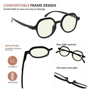 eyekeeper.com 4 Pack Retro Blue Light Filter Reading Glasses UV2008 Eyeglasses White Smoke 4 Pairs Mix / without magnification,4 Pairs Mix / +0.50,4 Pairs Mix / +0.75,4 Pairs Mix / +1.00,4 Pairs Mix / +1.25,4 Pairs Mix / +1.50,4 Pairs Mix / +1.75,4 Pairs Mix / +2.00,4 Pairs Mix / +3.00