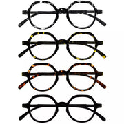 eyekeeper.com 4 Pack Retro Design Reading Glasses R2008 Eyeglasses White Smoke 4 Pairs Mix / without magnification,4 Pairs Mix / +0.50,4 Pairs Mix / +0.75,4 Pairs Mix / +1.00,4 Pairs Mix / +1.25,4 Pairs Mix / +1.50,4 Pairs Mix / +1.75,4 Pairs Mix / +2.00,4 Pairs Mix / +2.25,4 Pairs Mix / +2.50,4 Pairs Mix / +2.75,4 Pairs Mix / +3.00