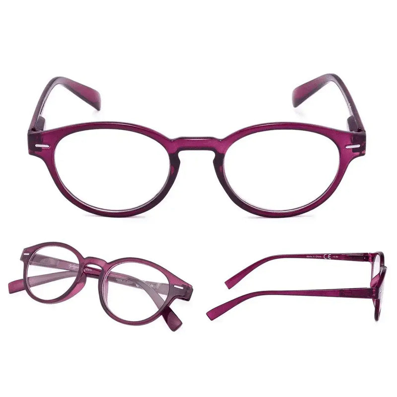 eyekeeper.com 4 Pack Retro Oval Readers Reading Glasses 3-R091 Eyeglasses White Smoke 4 Pairs Mix / +0.50,4 Pairs Mix / +0.75,4 Pairs Mix / +1.00,4 Pairs Mix / +1.25,4 Pairs Mix / +1.50,4 Pairs Mix / +1.75,4 Pairs Mix / +2.00,4 Pairs Mix / +2.25