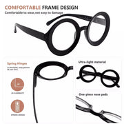 eyekeeper.com 4 Pack Retro Round Reading Glasses Thicker Frame Readers R9109 Eyeglasses White Smoke 4 Pairs Mix / +0.50,4 Pairs Mix / +0.75,4 Pairs Mix / +1.00,4 Pairs Mix / +1.25,4 Pairs Mix / +1.50,4 Pairs Mix / +1.75,4 Pairs Mix / +2.00,4 Pairs Mix / +2.25,4 Pairs Mix / +2.50,4 Pairs Mix / +2.75,4 Pairs Mix / +3.00,4 Pairs Mix / +3.50,4 Pairs Mix / +
