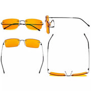 eyekeeper.com 4 Pack Rimless Blue Light Blocking Readers DSWK9 Eyeglasses White Smoke 4 Pairs Mix / without magnification,4 Pairs Mix / +0.50,4 Pairs Mix / +0.75,4 Pairs Mix / +1.00,4 Pairs Mix / +1.25,4 Pairs Mix / +1.50,4 Pairs Mix / +1.75