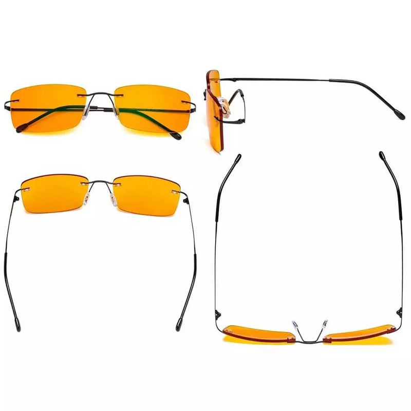 eyekeeper.com 4 Pack Rimless Blue Light Blocking Readers DSWK9 Eyeglasses White Smoke 4 Pairs Mix / without magnification,4 Pairs Mix / +0.50,4 Pairs Mix / +0.75,4 Pairs Mix / +1.00,4 Pairs Mix / +1.25,4 Pairs Mix / +1.50,4 Pairs Mix / +1.75