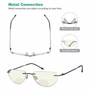 eyekeeper.com 4 Pack Rimless Blue Light Filter Bifocal Readers BRL2UV Eyeglasses White Smoke 4 Pairs Mix / +1.00,4 Pairs Mix / +1.50,4 Pairs Mix / +1.75,4 Pairs Mix / +2.00,4 Pairs Mix / +2.50,4 Pairs Mix / +3.00,4 Pairs Mix / +3.50,4 Pairs Mix / +4.00