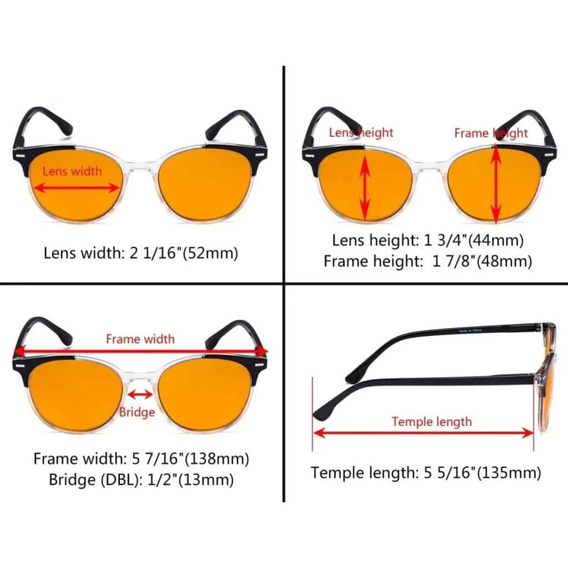 eyekeeper.com 4 Pack Round Blue Light Blocking Reading Glasses DS9002C Eyeglasses White Smoke 4 Pairs Mix / without magnification,4 Pairs Mix / +0.50,4 Pairs Mix / +0.75,4 Pairs Mix / +1.00,4 Pairs Mix / +1.25,4 Pairs Mix / +1.50,4 Pairs Mix / +1.75,4 Pairs Mix / +2.00,4 Pairs Mix / +2.50,4 Pairs Mix / +3.00
