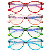 eyekeeper.com 4 Pack Round Blue Light Filter Reading Glasses UVR9002D Eyeglasses White Smoke 4 Pairs Mix / without magnification,4 Pairs Mix / +0.50,4 Pairs Mix / +0.75,4 Pairs Mix / +1.00,4 Pairs Mix / +1.25,4 Pairs Mix / +1.50,4 Pairs Mix / +1.75,4 Pairs Mix / +2.00,4 Pairs Mix / +2.50,4 Pairs Mix / +3.00