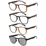 eyekeeper.com 4 Pack Round Reading Glasses R060 Eyeglasses White Smoke 4 Pairs Mix / +0.50,4 Pairs Mix / +0.75,4 Pairs Mix / +1.00,4 Pairs Mix / +1.25,4 Pairs Mix / +1.50,4 Pairs Mix / +1.75,4 Pairs Mix / +2.00,4 Pairs Mix / +2.25,4 Pairs Mix / +2.50,4 Pairs Mix / +2.75,4 Pairs Mix / +3.00,4 Pairs Mix / +3.50,4 Pairs Mix / +