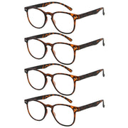 eyekeeper.com 4 Pack Round Reading Glasses R060 Eyeglasses White Smoke Tortoise-4pcs / +0.50,Tortoise-4pcs / +0.75,Tortoise-4pcs / +1.00,Tortoise-4pcs / +1.25,Tortoise-4pcs / +1.50,Tortoise-4pcs / +1.75,Tortoise-4pcs / +2.00,Tortoise-4pcs / +2.25,Tortoise-4pcs / +2.50,Tortoise-4pcs / +2.75,Tortoise-4pcs / +3.00,Tortoise-4pcs