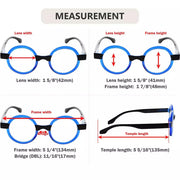 eyekeeper.com 4 Pack Round Retro Design Reading Glasses Small Fun Readers R2007C Eyeglasses White Smoke 4 Pairs Mix / without magnification,4 Pairs Mix / +0.50,4 Pairs Mix / +0.75,4 Pairs Mix / +1.00,4 Pairs Mix / +1.25,4 Pairs Mix / +1.50,4 Pairs Mix / +1.75,4 Pairs Mix / +2.00,4 Pairs Mix / +2.25,4 Pairs Mix / +2.50,4 Pairs Mix / +2.75,4 Pairs Mix / +3.00