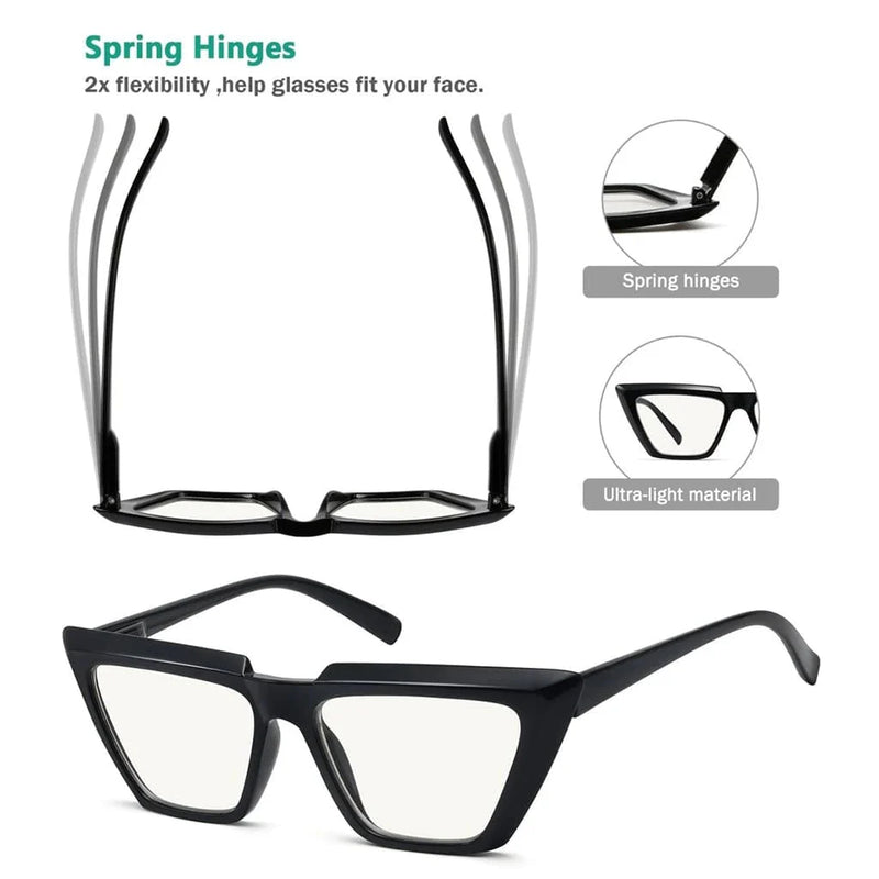 eyekeeper.com 4 Pack Sharp Cat-eye Progressive Multifocal Readers M2138 Eyeglasses White Smoke 4 Pairs Mix / +1.00,4 Pairs Mix / +1.25,4 Pairs Mix / +1.50,4 Pairs Mix / +1.75,4 Pairs Mix / +2.00,4 Pairs Mix / +2.25,4 Pairs Mix / +2.50,4 Pairs Mix / +3.00,4 Pairs Mix / +3.50