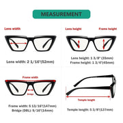 eyekeeper.com 4 Pack Sharp Cat-eye Progressive Multifocal Readers M2138 Eyeglasses White Smoke 4 Pairs Mix / +1.00,4 Pairs Mix / +1.25,4 Pairs Mix / +1.50,4 Pairs Mix / +1.75,4 Pairs Mix / +2.00,4 Pairs Mix / +2.25,4 Pairs Mix / +2.50,4 Pairs Mix / +3.00,4 Pairs Mix / +3.50