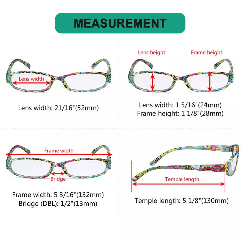 eyekeeper.com 4 Pack Small Reading Glasses Funky Floral Pattern Readers R9104F Eyeglasses White Smoke 4 Pairs Mix / +0.50,4 Pairs Mix / +0.75,4 Pairs Mix / +1.00,4 Pairs Mix / +1.25,4 Pairs Mix / +1.50,4 Pairs Mix / +1.75,4 Pairs Mix / +2.00,4 Pairs Mix / +2.25,4 Pairs Mix / +2.50,4 Pairs Mix / +2.75,4 Pairs Mix / +3.00,4 Pairs Mix / +3.50,4 Pairs Mix / +