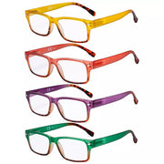 eyekeeper.com 4 Pack Small Rectangle Reading Glasses Stylish Readers R108D Eyeglasses White Smoke 4 Pairs Mix / +0.50,4 Pairs Mix / +0.75,4 Pairs Mix / +1.00,4 Pairs Mix / +1.25,4 Pairs Mix / +1.50,4 Pairs Mix / +1.75,4 Pairs Mix / +2.00,4 Pairs Mix / +2.25,4 Pairs Mix / +2.50,4 Pairs Mix / +2.75,4 Pairs Mix / +3.00,4 Pairs Mix / +3.50,4 Pairs Mix / +