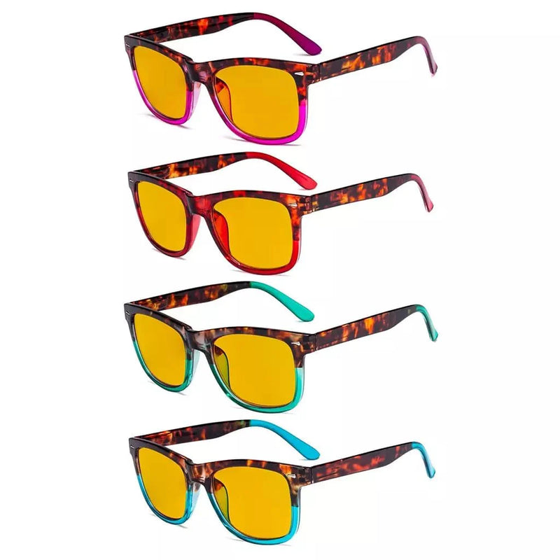 eyekeeper.com 4 Pack Square Blue Light Blocking Reading Glasses HP080D Eyeglasses White Smoke 4 Pairs Mix / without magnification,4 Pairs Mix / +0.50,4 Pairs Mix / +0.75,4 Pairs Mix / +1.00,4 Pairs Mix / +1.25,4 Pairs Mix / +1.50,4 Pairs Mix / +1.75,4 Pairs Mix / +2.00,4 Pairs Mix / +2.25,4 Pairs Mix / +2.50,4 Pairs Mix / +3.00