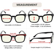 eyekeeper.com 4 Pack Square Blue Light Filter Readers UV2104 Eyeglasses White Smoke 4 Pairs Mix / without magnification,4 Pairs Mix / +0.50,4 Pairs Mix / +0.75,4 Pairs Mix / +1.00,4 Pairs Mix / +1.25,4 Pairs Mix / +1.50,4 Pairs Mix / +1.75,4 Pairs Mix / +2.00,4 Pairs Mix / +2.25,4 Pairs Mix / +2.50,4 Pairs Mix / +2.75,4 Pairs Mix / +3.00