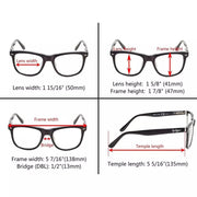 eyekeeper.com 4 Pack Square Large Lenses Reading Glasses Spring-Hinges Readers R080 Eyeglasses White Smoke 4 Pairs Mix / +0.50,4 Pairs Mix / +0.75,4 Pairs Mix / +1.00,4 Pairs Mix / +1.25,4 Pairs Mix / +1.50,4 Pairs Mix / +1.75,4 Pairs Mix / +2.00,4 Pairs Mix / +2.25,4 Pairs Mix / +2.50,4 Pairs Mix / +2.75,4 Pairs Mix / +3.00,4 Pairs Mix / +3.50,4 Pairs Mix / +