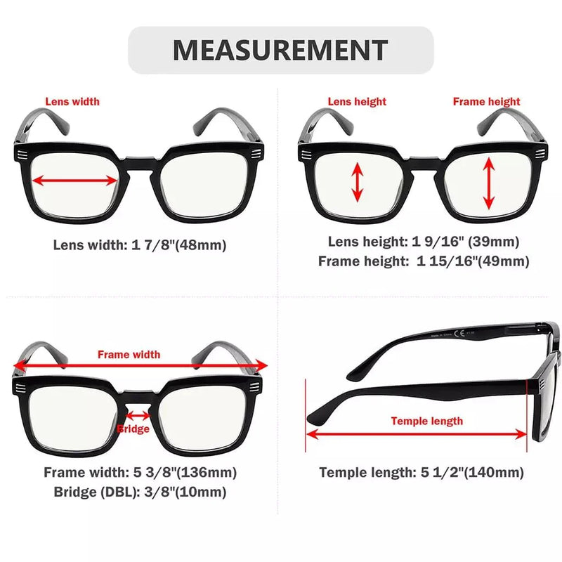 eyekeeper.com 4 Pack Square Progressive Multifocus Readers M2104 Eyeglasses White Smoke 4 Pairs Mix / +1.00,4 Pairs Mix / +1.25,4 Pairs Mix / +1.50,4 Pairs Mix / +2.00,4 Pairs Mix / +2.50,4 Pairs Mix / +3.00,4 Pairs Mix / +3.50