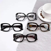 eyekeeper.com 4 Pack Square Thicker Frame Bifocal Reading Glasses BR2035 Eyeglasses White Smoke 4 Pairs Mix / +1.00,4 Pairs Mix / +1.50,4 Pairs Mix / +2.00,4 Pairs Mix / +2.50,4 Pairs Mix / +3.00,4 Pairs Mix / +3.50