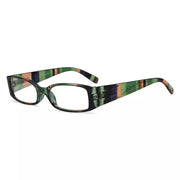 eyekeeper.com Stripe Pattern Stylish Reading Glasses R040S Eyeglasses White Smoke Green Orange-1pcs / +0.50,Green Orange-1pcs / +0.75,Green Orange-1pcs / +1.00,Green Orange-1pcs / +1.25,Green Orange-1pcs / +1.50,Green Orange-1pcs / +1.75,Green Orange-1pcs / +2.00,Green Orange-1pcs / +2.25,Green Orange-1pcs / +2.50