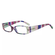 eyekeeper.com Stripe Pattern Stylish Reading Glasses R040S Eyeglasses White Smoke Green Pink-1pcs / +0.50,Green Pink-1pcs / +0.75,Green Pink-1pcs / +1.00,Green Pink-1pcs / +1.25,Green Pink-1pcs / +1.50,Green Pink-1pcs / +1.75,Green Pink-1pcs / +2.00,Green Pink-1pcs / +2.25,Green Pink-1pcs / +2.50