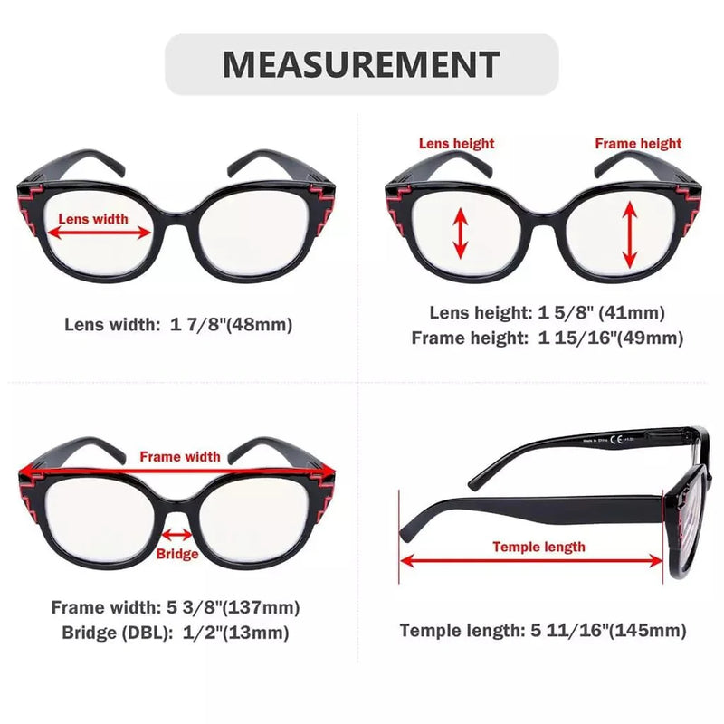 eyekeeper.com 4 Pack Striped Decorative Progressive Multifocus Reading Glasses M2119 Eyeglasses White Smoke 4 Pairs Mix / +1.00,4 Pairs Mix / +1.25,4 Pairs Mix / +1.50,4 Pairs Mix / +1.75,4 Pairs Mix / +2.00,4 Pairs Mix / +2.25,4 Pairs Mix / +2.50,4 Pairs Mix / +3.00,4 Pairs Mix / +3.50