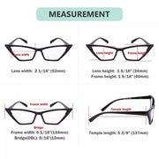 eyekeeper.com 4 Pack Stylish Bifocal Reading Glasses Cat-eye Readers BR2131 Eyeglasses White Smoke 4 Pairs Mix / +1.00,4 Pairs Mix / +1.50,4 Pairs Mix / +2.00,4 Pairs Mix / +2.50,4 Pairs Mix / +3.00,4 Pairs Mix / +3.50