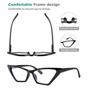 eyekeeper.com 4 Pack Stylish Bifocal Reading Glasses Cat-eye Readers BR2131 Eyeglasses White Smoke 4 Pairs Mix / +1.00,4 Pairs Mix / +1.50,4 Pairs Mix / +2.00,4 Pairs Mix / +2.50,4 Pairs Mix / +3.00,4 Pairs Mix / +3.50