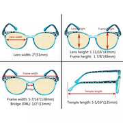 eyekeeper.com 4 Pack Stylish Blue Light Blocking Readers TM9002D Eyeglasses White Smoke 4 Pairs Mix / without magnification,4 Pairs Mix / +0.50,4 Pairs Mix / +0.75,4 Pairs Mix / +1.00,4 Pairs Mix / +1.25,4 Pairs Mix / +1.50,4 Pairs Mix / +1.75,4 Pairs Mix / +2.00,4 Pairs Mix / +2.50,4 Pairs Mix / +3.00