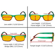 eyekeeper.com 4 Pack Stylish Blue Light Blocking Reading Glasses HP108D Eyeglasses White Smoke 4 Pairs Mix / without magnification,4 Pairs Mix / +0.50,4 Pairs Mix / +0.75,4 Pairs Mix / +1.00,4 Pairs Mix / +1.25,4 Pairs Mix / +1.50,4 Pairs Mix / +1.75,4 Pairs Mix / +2.00,4 Pairs Mix / +2.50,4 Pairs Mix / +3.00