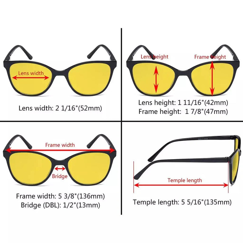eyekeeper.com 4 Pack Stylish Blue Light Blocking Reading Glasses HPFH1570 Eyeglasses White Smoke 4 Pairs Mix / without magnification,4 Pairs Mix / +0.50,4 Pairs Mix / +0.75,4 Pairs Mix / +1.00,4 Pairs Mix / +1.25,4 Pairs Mix / +1.50,4 Pairs Mix / +1.75,4 Pairs Mix / +2.00,4 Pairs Mix / +2.50,4 Pairs Mix / +3.00